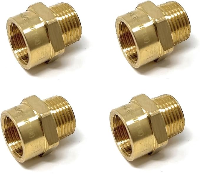 Cascada 3/8" G Thread Female to NPT Male Pipe Fittings | Lead-Free Brass Pipe - Image 8