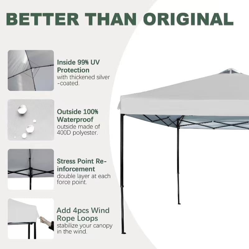 12x12 Canopy Replacement Top - Image 3