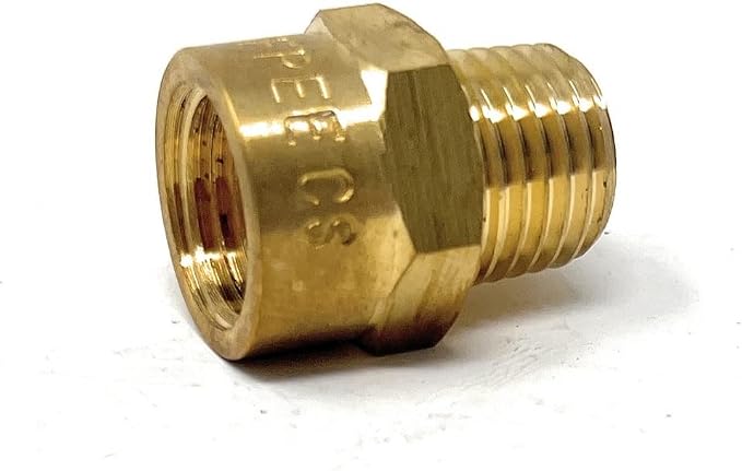 Cascada Lead-Free Brass Adapter, G Thread British BSPP Male to NPT Female) - Image 6