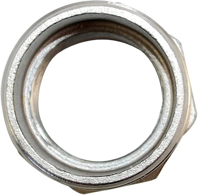 1-1/4" Male NPT to 1" Female NPT Female Reducing/Reducer Bushing Pipe Fitting - Image 4
