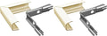 Wiremold Metal Raceway, Extending Power, Outside Elbow by CablesToGo