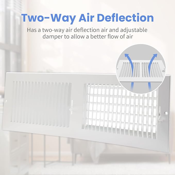 20 x 6 Inch Air Vent Covers for Wall or Ceiling - Image 4
