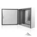 Electrical Box 24 x 24 x 8 Inch Indoor Outdoor Electrical Enclosure Box Steel by Fsehyue