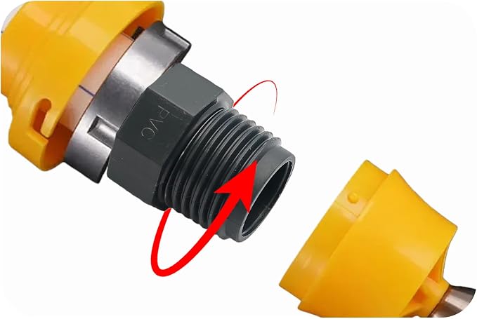 10PCS 1/2" PVC Hex Nipple Fitting, G1/2 X G1/2 Male Thread Coupling Adapter - Image 6
