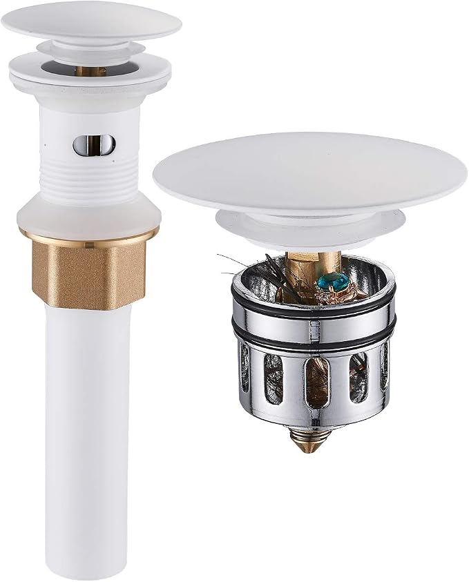 REGALMIX Vessel Sink Drain, Bathroom Faucet Vessel Sink Pop Up Drain Stopper by REGALMIX