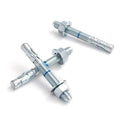1/2" x 4-1/4" Concrete Anchors 1/2 inch Wedge Anchors Bolts Zinc Plated by HROMIGRY