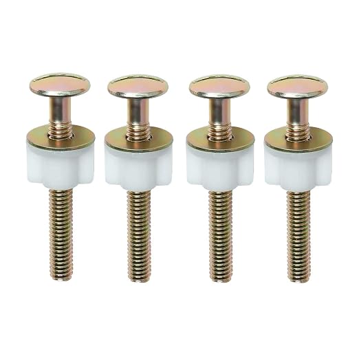 A.I.FORCE Toilet Seat Screws, Toilet Seat Bolts, Hinge Bolts & Nuts by A.I.FORCE