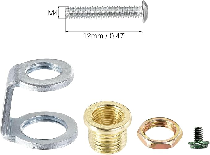 uxcell Light Crossbar Kit 4 Inch Length Mounting Bracket Universal Lamp Fixture - Image 4