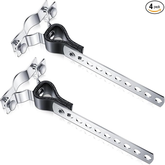 Geetery 4 Pcs Universal Exhaust Hangers Muffler Hanger, Rv Style, Heavy Duty by Geetery