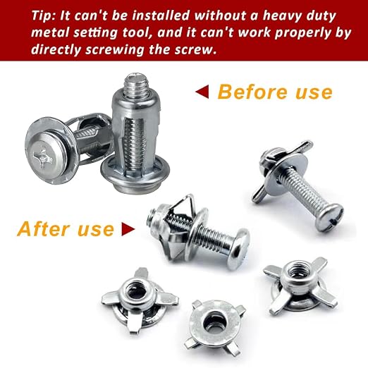 Extra Short Hollow Wall Anchors Set - Image 3