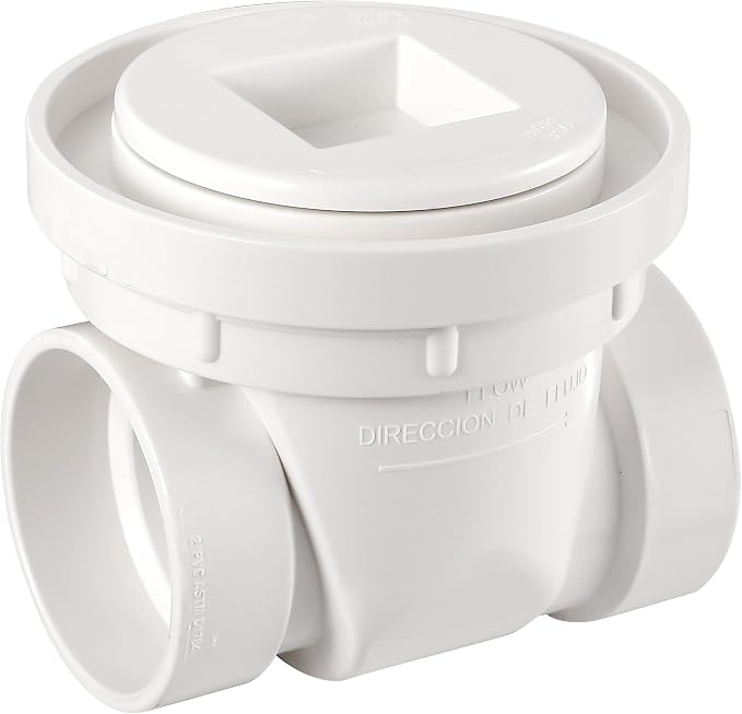 3 Inch PVC Backflow Preventer | Automatic Backwater Valve by SevenJungle