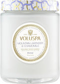 Voluspa Mountain Lavender Chamomile Candle Jar, 18 oz | Coconut Wax Blend by Voluspa
