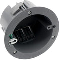 4.25 inch Round PVC Electrical Box 18 cu in ETL Listed | 2-hour fire rated new by YQSIYU