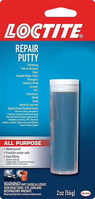 Loctite Epoxy Multi Purpose Repair Putty, 2 oz Stick, 1 Pack by Loctite