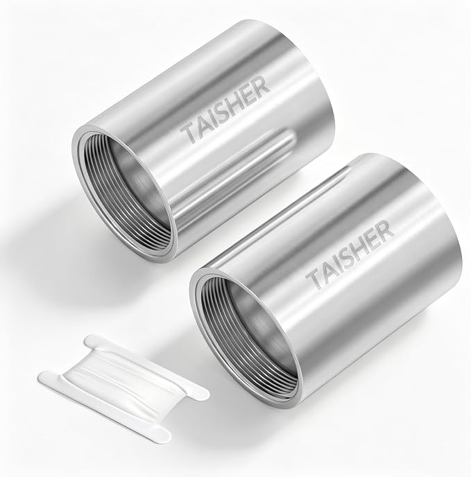 2pcs Thickened Nipple Cast Pipe 3/4" NPT Female by TAISHER