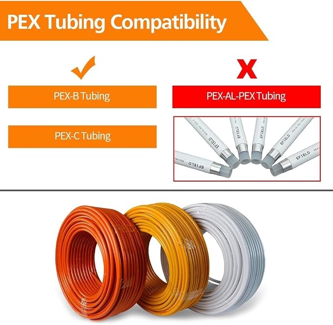 6 Pack 3/4" × 1/2" Brass PEX straight Coupling Fittings | - Image 5