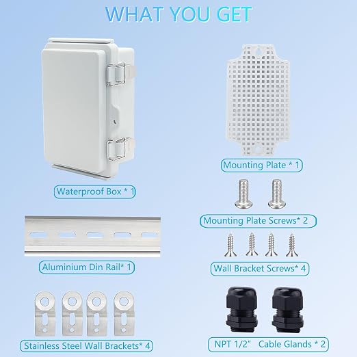 Waterproof Junction Box, ABS Plastic Electrical Box - Image 6