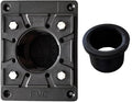2 Inch Shower Drain Base for Linear Square Shower Drains Plastic PVC Floor by SereneDrains