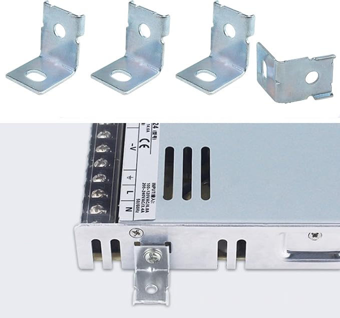 MHS012 Power Supply Fixing Bracket Kit Universal Switching PSU Mounting Bracket - Image 5