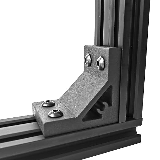 12pcs 2040 Angle Bracket Corner Extruded Aluminum Hardware Black | 2040 V-Slot - Image 5