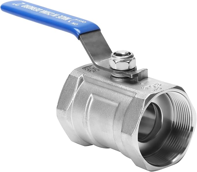 DERNORD Stainless Steel Ball Valve 1PC Type 2 Inch NPT Standard Port - Image 5