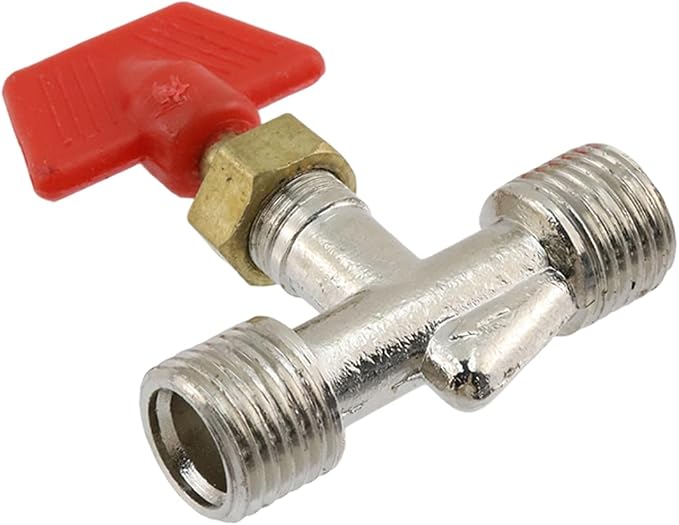 Ball Valves Shut Off Valves Zinc Alloy Ball Valve Shut Off Switch, 1/4 Male to - Image 3