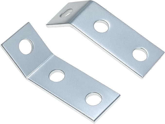QWORK 12 Pack 135° Inside Angle Brackets – 3-Hole Connectors - Image 5