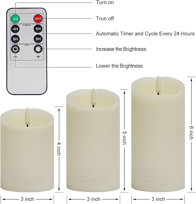 ANGELLOONG Flameless Candles - Image 5