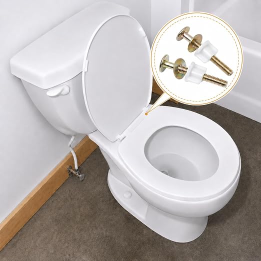 A.I.FORCE Toilet Seat Screws, Toilet Seat Bolts, Hinge Bolts & Nuts - Image 5