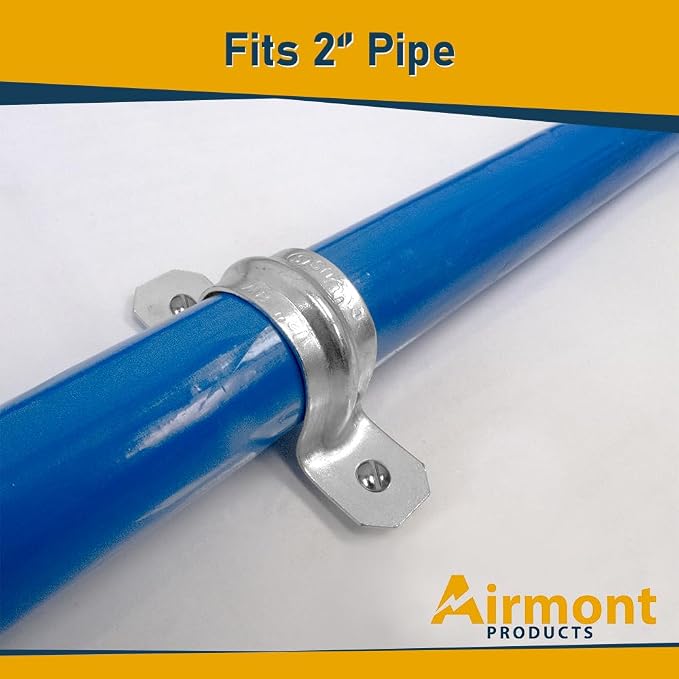 AP-10455, 2 Inch Two Hole Snap On Pipe Strap - Image 7