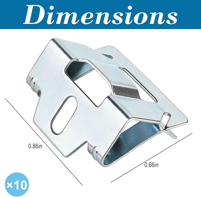 10 pcs Electrical Box Outlet Repair Clip | - Image 2