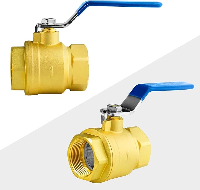 WiseWater 1/2" NPT Full Port Brass Ball Valve, UPC Certified, 600 WOG, Plumbing - Image 8