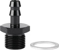 M18x1.5 Male Metric to 5/16 Barb Fuel Pump Inlet Adapter Fitting Aluminum Black by Podavelle