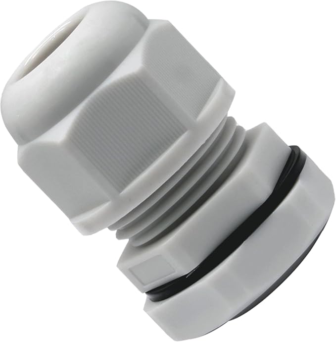 12 Pcs 1/2" NPT Nylon Cable Glands, Rubber Gasket Seal - Image 4