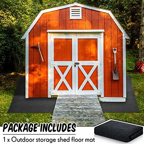Outdoor Shed Floor Mat 8 x 15 ft, Waterproof Non Slip Rug - Image 3