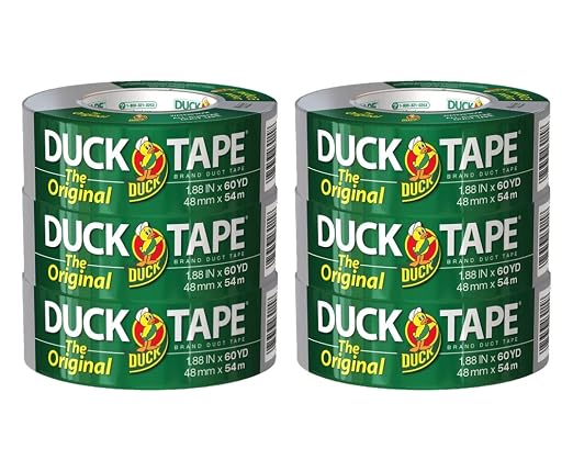 Duck Brand All-Purpose Duct Tape, 1.88 in. x 60 yd., 6 Rolls by DuckBrand