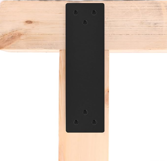 4 Pcs 10'' x 3'' Straight Mending Plates - Image 3