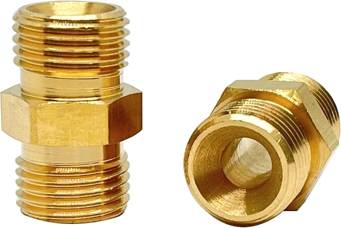 1 Pcs M16 x 1.5mm Male to M16 x 1.5mm Male Adapter, Welding Hose Coupler Adapte by ERDANER