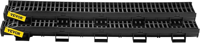 VEVOR Trench Drain System 3 Pack, Channel Drain - Image 12