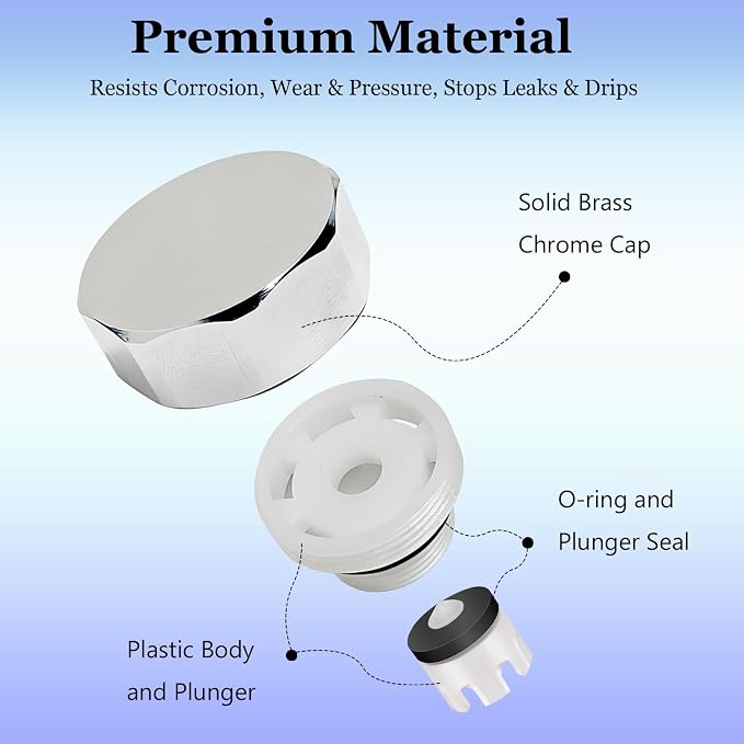 ASSE 1019-A Vacuum Breaker Repair Kit, Brass Faucet Replacement Kit | Heavy - Image 4