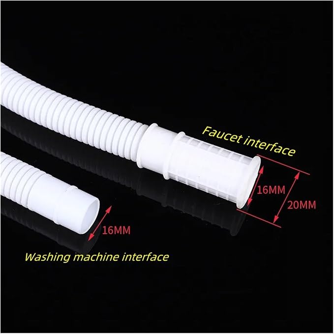 1.5M Washing Machine Draining Hose Plastic Tube Pipe Extension Drainpipe - Image 3