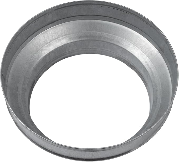 10" to 8" Inch Galvanized Steel Round Duct Reducer - Image 7