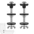 2 Pcs Universal Toilet Tank to Bowl Bolts Kit, Heavy Duty Stainless Steel by Unknown