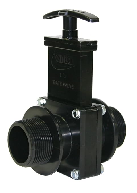 Valterra 7104 ABS Gate Valve, 1-1/2" MPT by Valterra