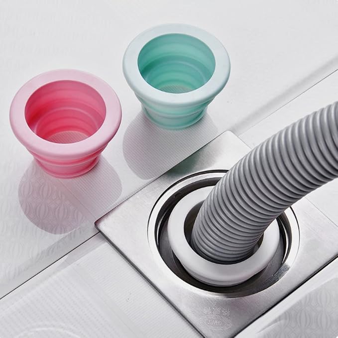 jojofuny 40pcs Drain Seal for Washing Machine and Bathroom Floor Drains Elastic - Image 2