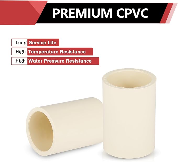 20 Pack EFIELD CPVC Coupling Adapter Fittings, - Image 5