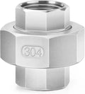 ChillWaves 304 Stainless Steel Cast Pipe Fitting, Union，1-1/2" NPT Female by VisittheCHILLWAVES
