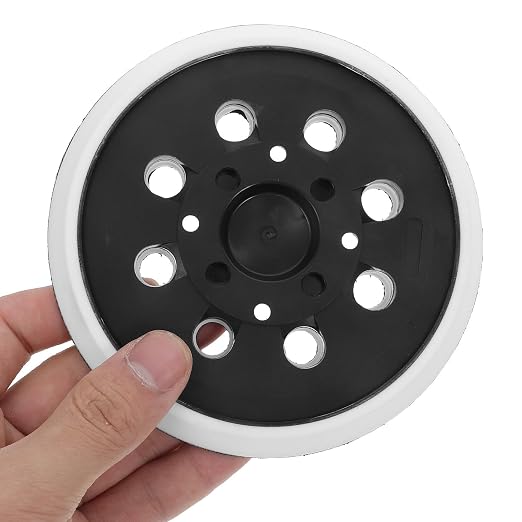 Baluue 8-Hole Hook and Loop Sander Replacement Pad, Coarse Grit Self-Adhesive - Image 3