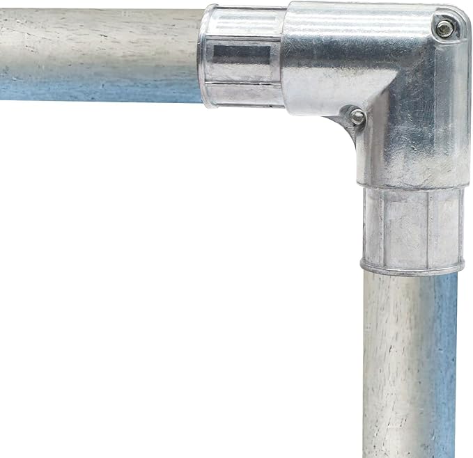 10 Pieces 1/2" EMT to EMT 90 Degree Connector, Inside Corner Pulling Elbows - Image 6