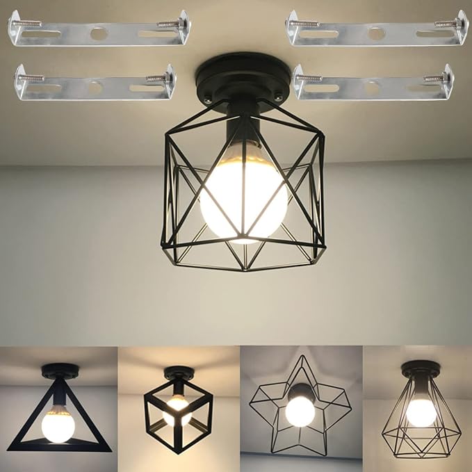 8Pieces Light Fixture Mounting Bracket Crossbar Kit - Image 4